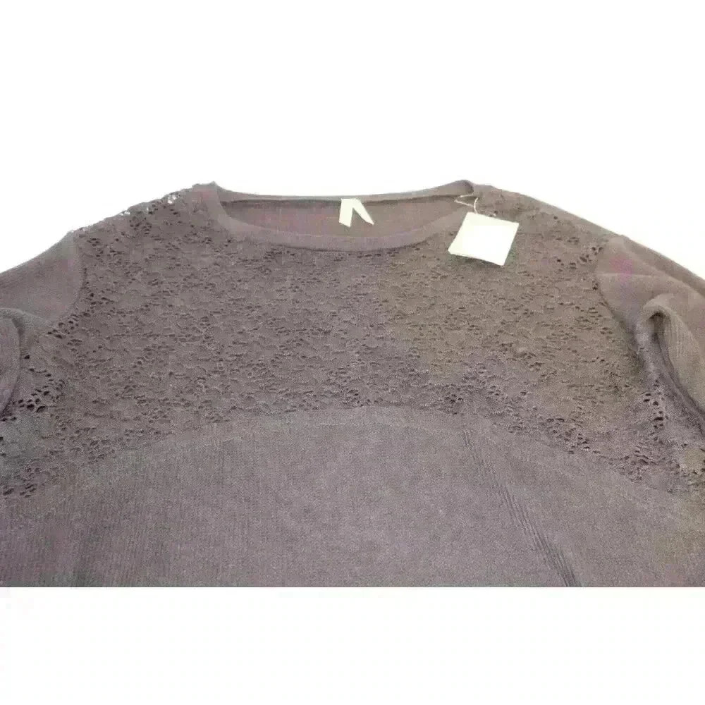 NWT Roper Black Lace Knit Lagenlook Long Sleeve Lightweight Women's Size Small - Picture 5 of 10